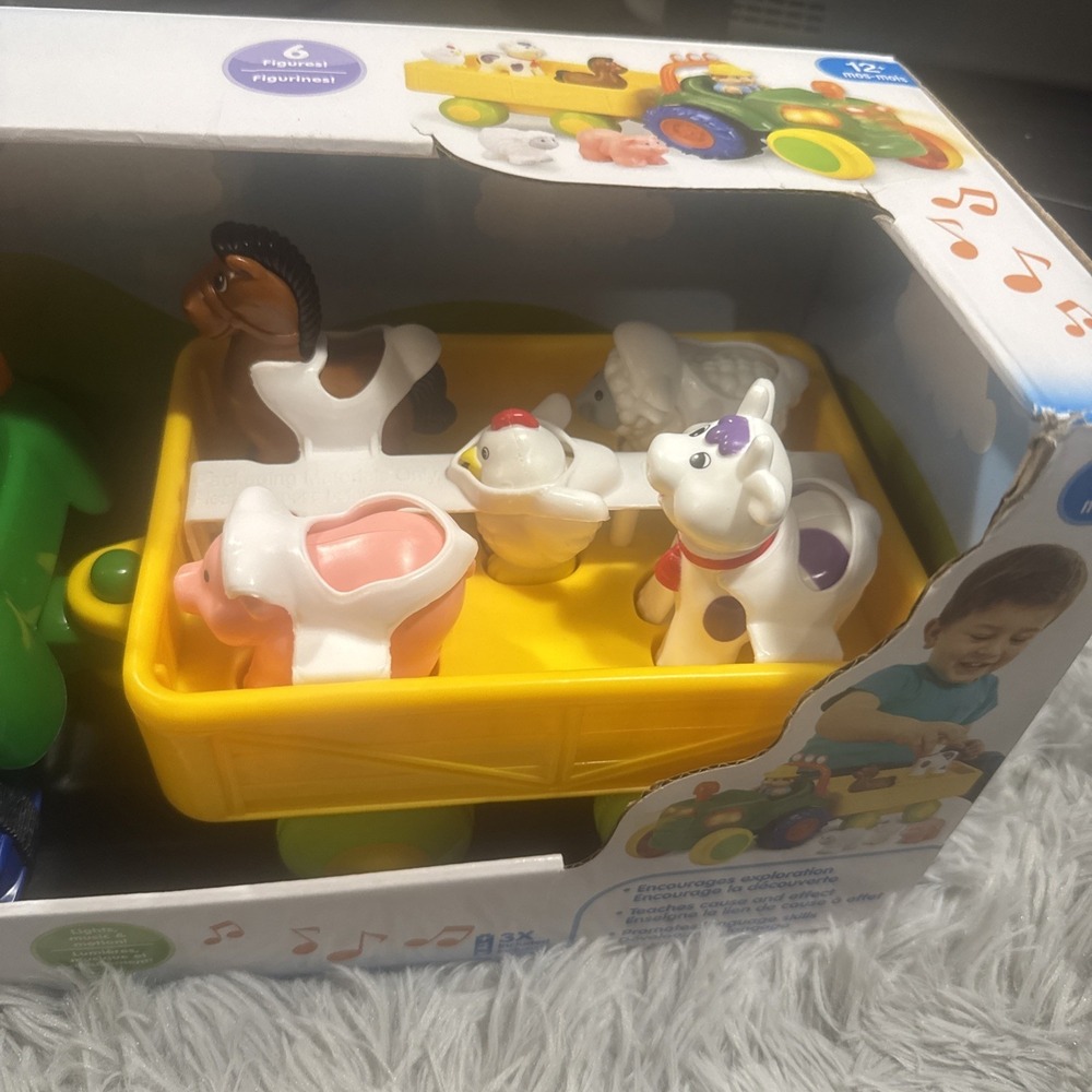 Kidoozie Funtime Tractor For ages 1+ New in Box - Picture 3 of 6